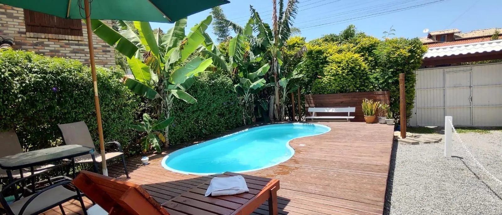 Holiday home Cabana Ferrugem Pool Garopaba